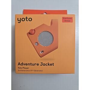 Yoto Adventure Jacket (3rd Generation) - Fruit Punch Orange - NEW